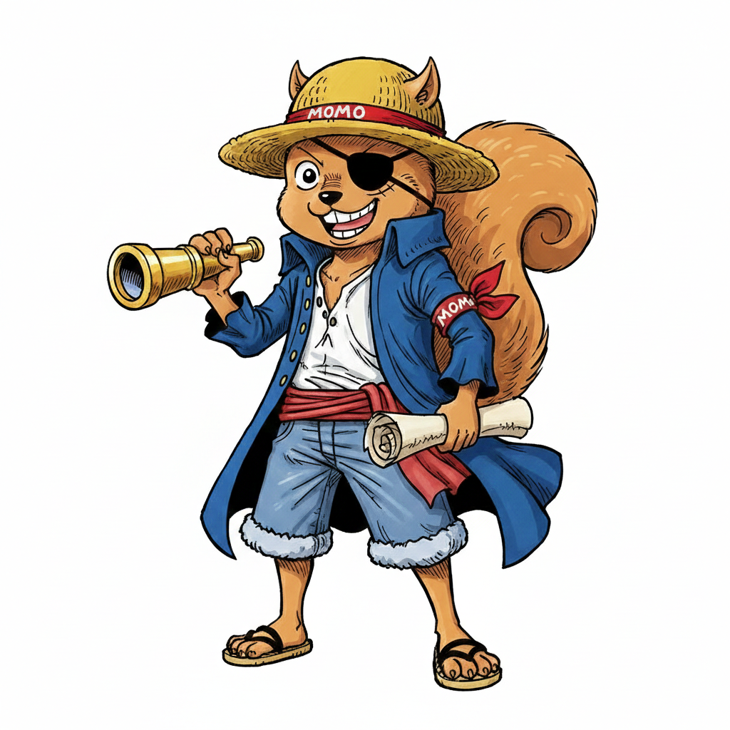 Momo as One Piece pirate